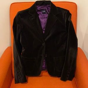 Gap Velvet Blazer Jacket Size 2